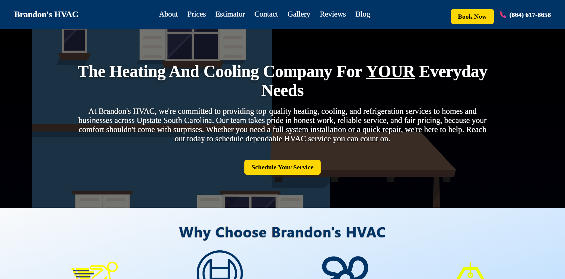 Brandons HVAC Homepage